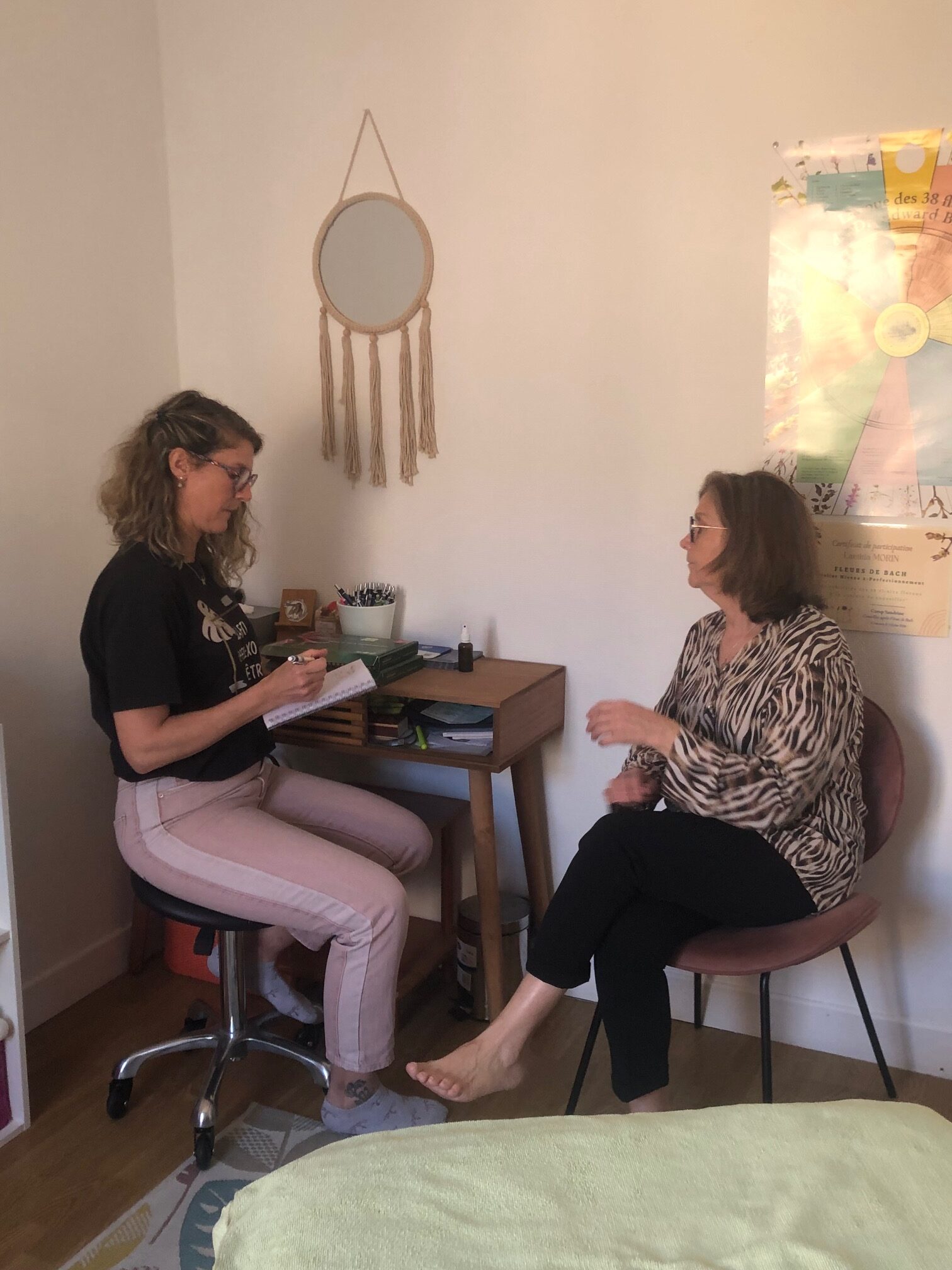 consultation de fleurs de bach
